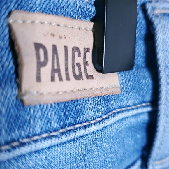 Paige Verdugo Ankle Skinny Jeans in Ariza Destructed - Picture 11 of 12